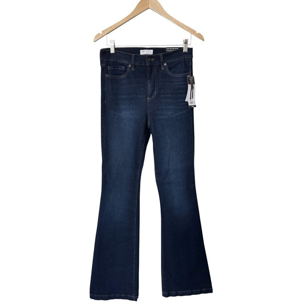 Sofia Jeans Sofia Vergara Melisa High Rise Flare Jeans Dark Wash Womens Size 4